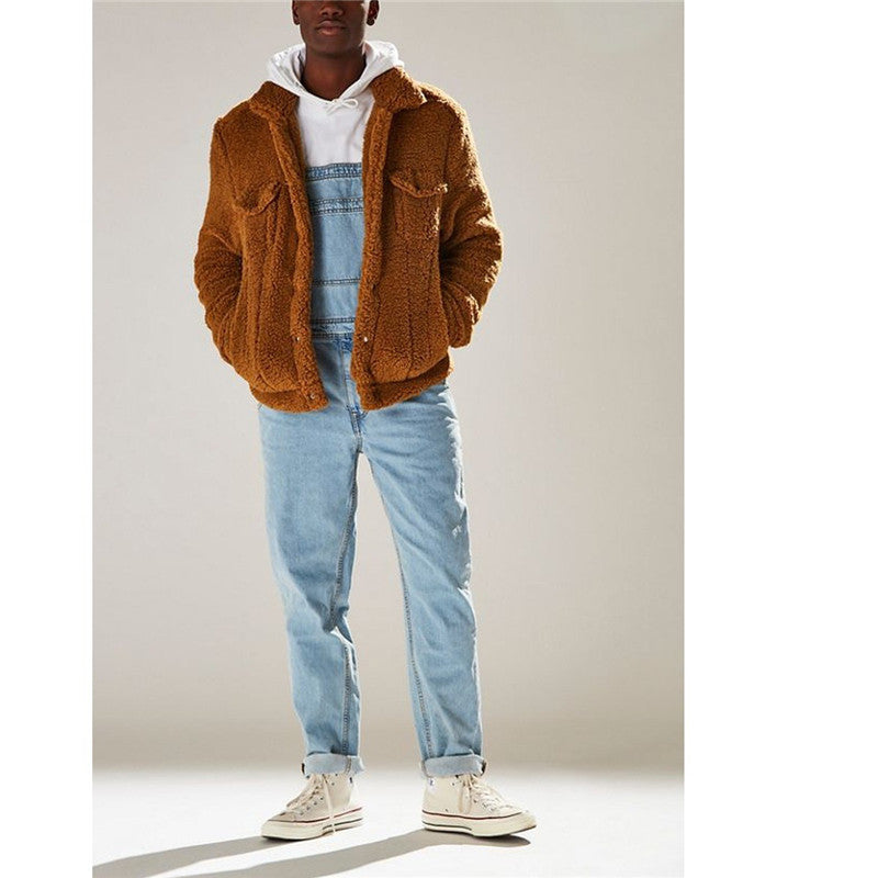 Tuta di Jeans da uomo europea e americana - Urban Street