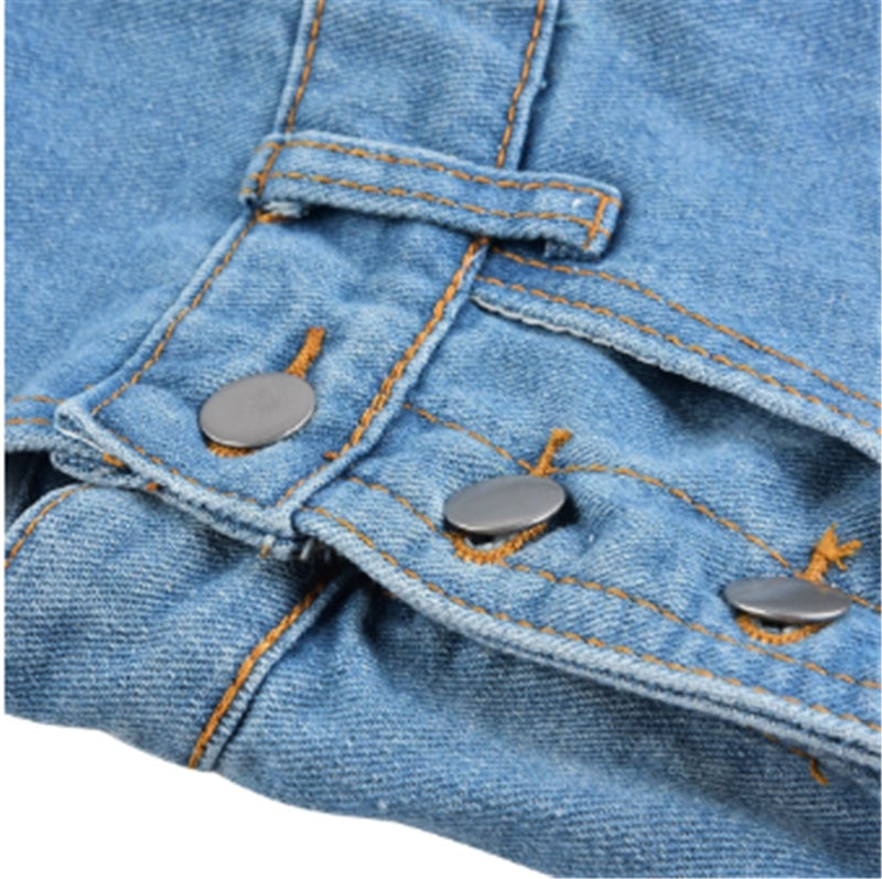 Tuta di Jeans da uomo europea e americana - Urban Street