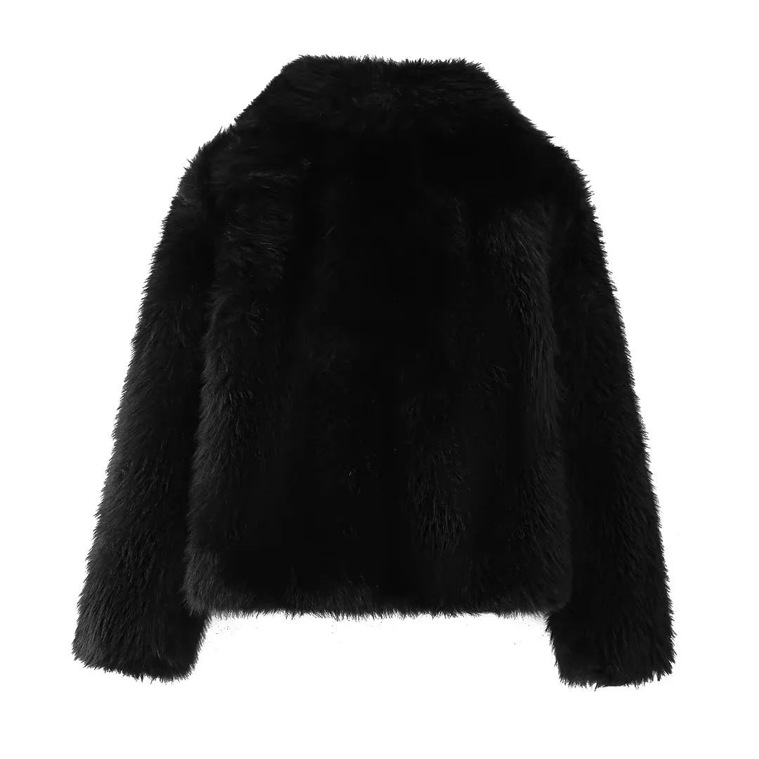 Giacca in pelliccia sintetica donna - The Urban Chic