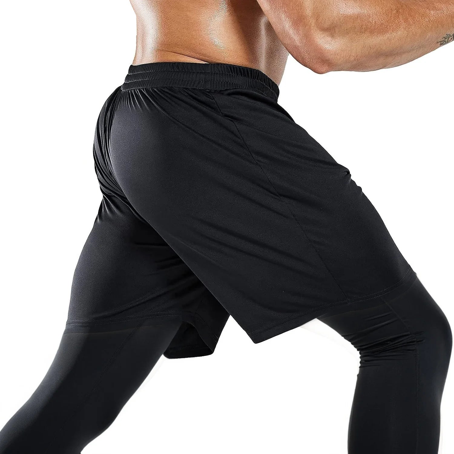 Running Pants Men's Compression Pants Quick Dry - Urban Street